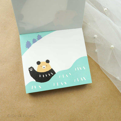 Cozyca x Masao Takahata Memo Pad - Bear
