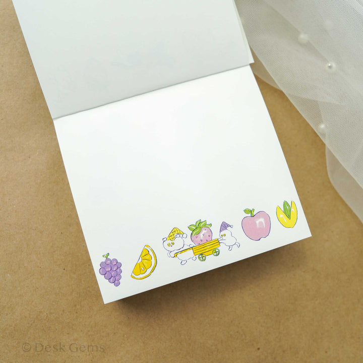 Cozyca x Heisuke Kitazawa Mamo Pad - Fruits