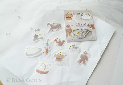 Papier Platz × Tobimatsu Shoichiro Flake Seals - Stardust