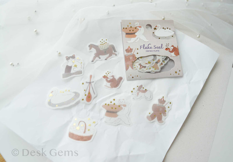 Papier Platz × Tobimatsu Shoichiro Flake Seals - Stardust