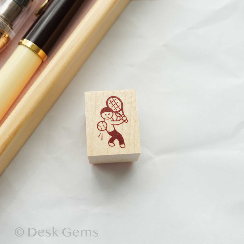 Littlelu Original Stamps (New Summer 2025!) - Playing Tennis