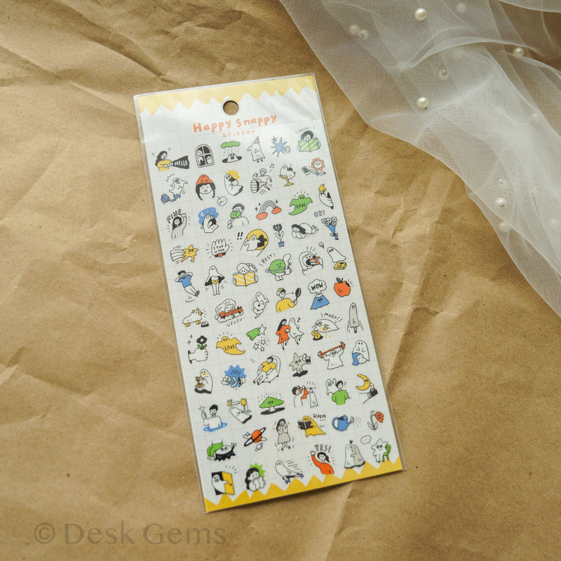 Mind Wave Happy Snappy Sticker