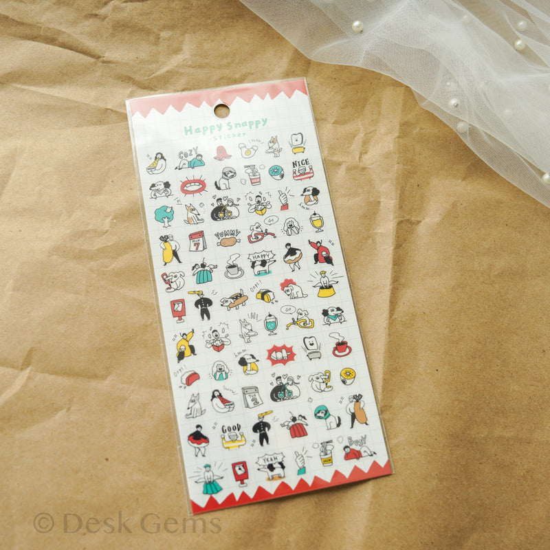 Mind Wave Happy Snappy Sticker