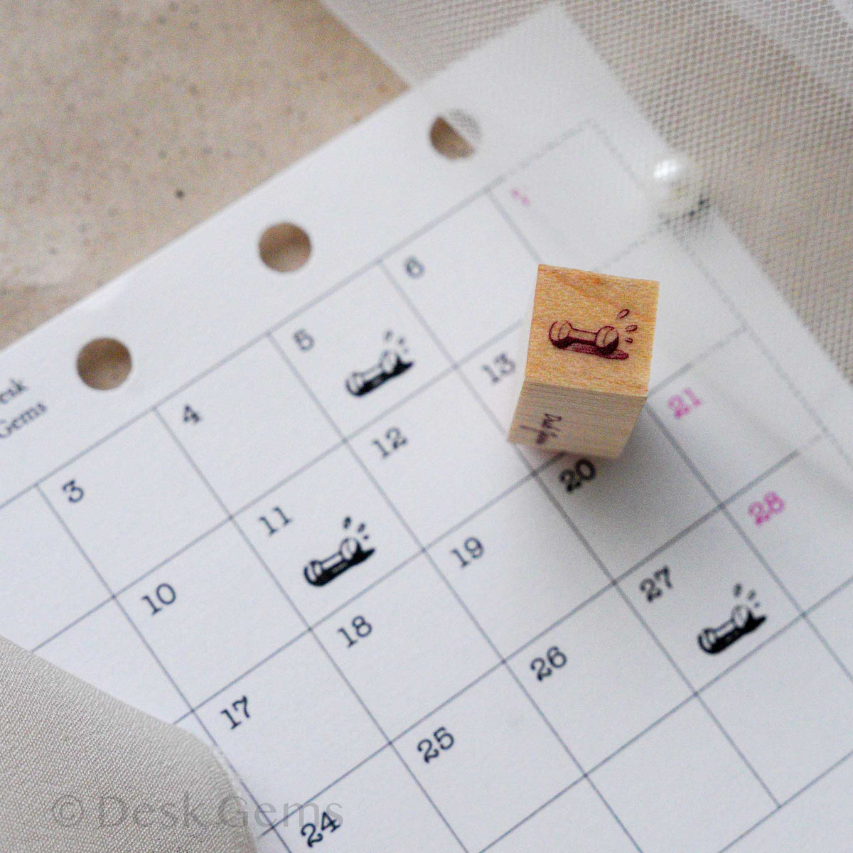 Desk Gems Original The Mini Icon Stamps Vol.2 - Workout