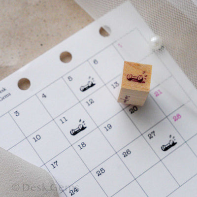 Desk Gems Original The Mini Icon Stamps Vol.2 - Workout