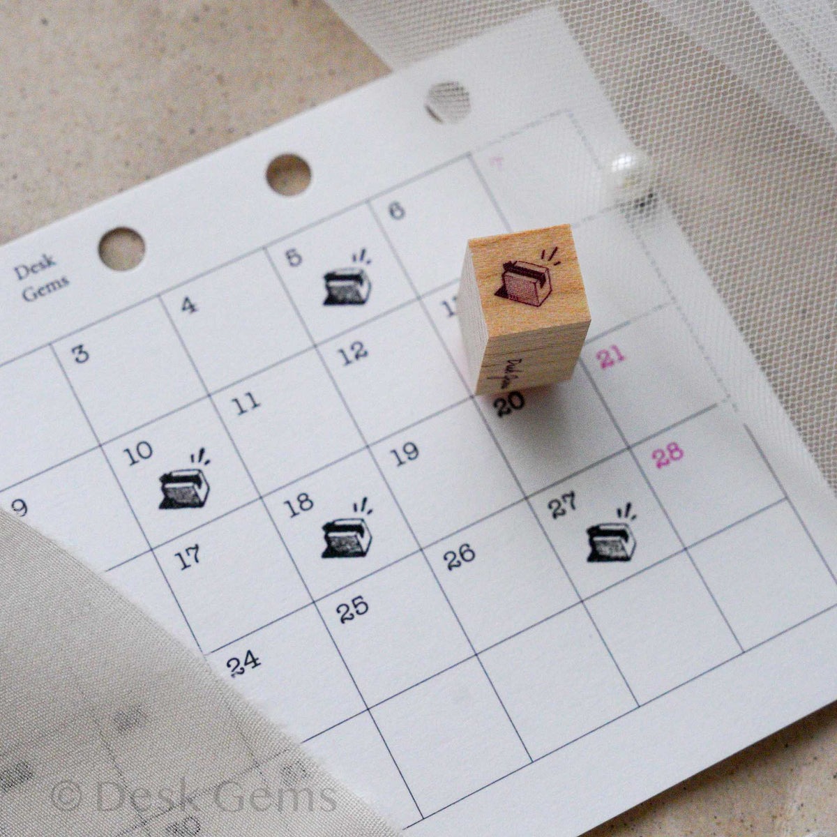 Desk Gems Original The Mini Icon Stamps Vol.2 - Package