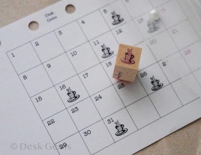 Desk Gems Original The Mini Icon Stamps Vol.2 - Teatime