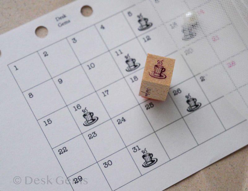 Desk Gems Original The Mini Icon Stamps Vol.2 - Teatime