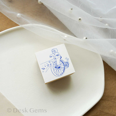 Ivy Snow Original Stamp - Ocean