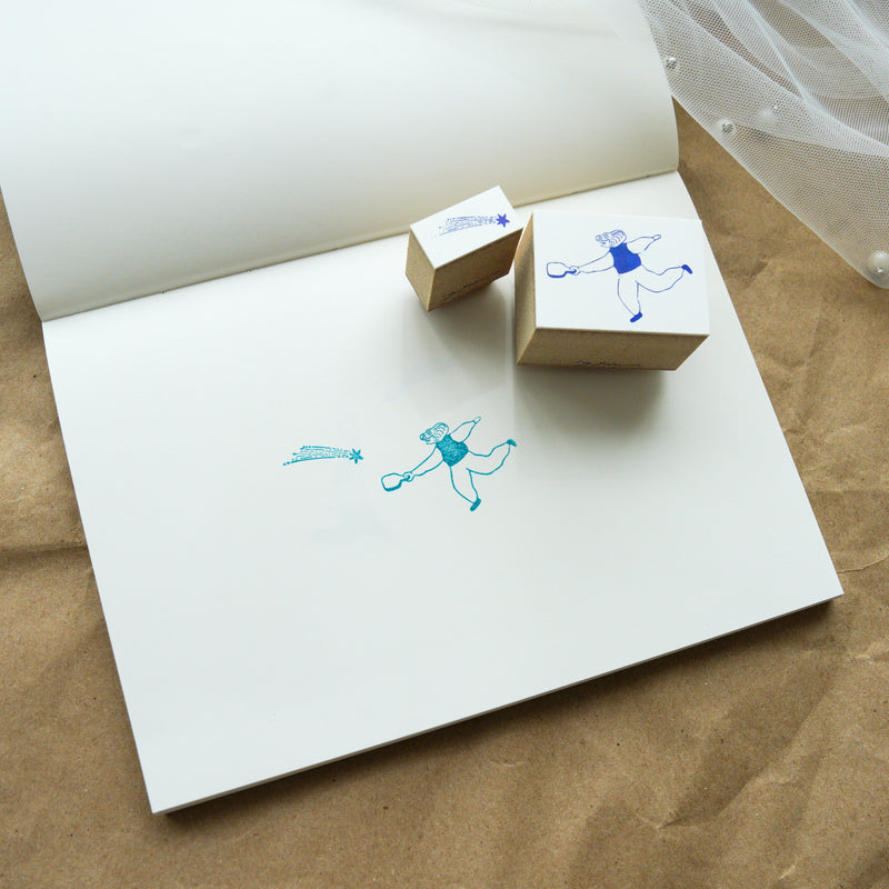 Ivy Snow Original Stamp Set - Meteor Girl A