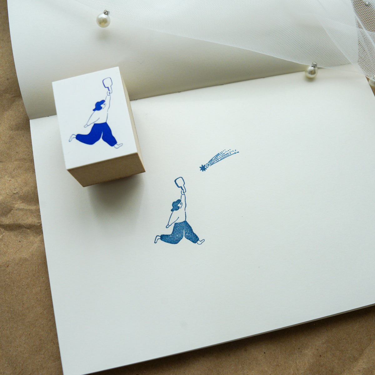 Ivy Snow Original Stamp Set - Meteor Girl B