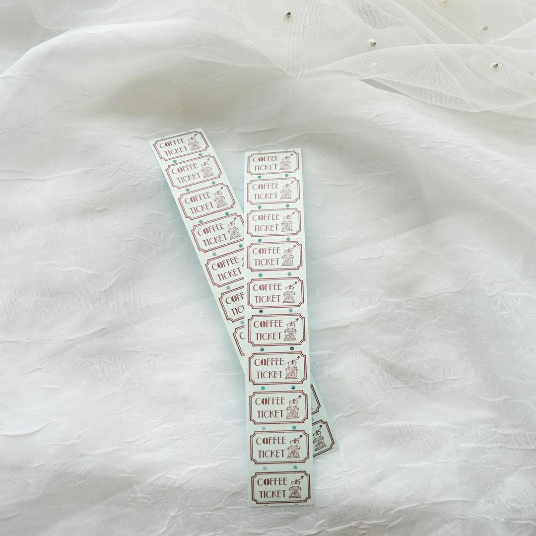 36 Sublo Sealing Stickers - Coffee