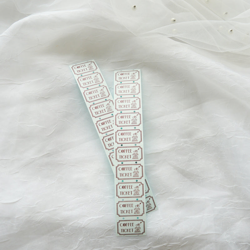 36 Sublo Sealing Stickers - Coffee