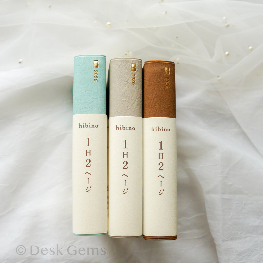 Midori Hibino 2026 Planner - One Day Two Page – Desk Gems