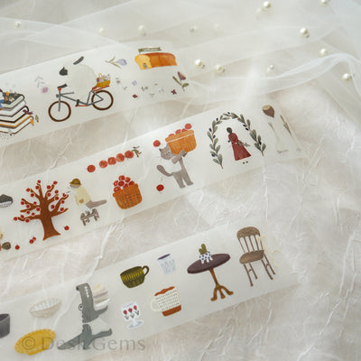 Ivy Snow Matte PET Tape - The Forest Kitchen