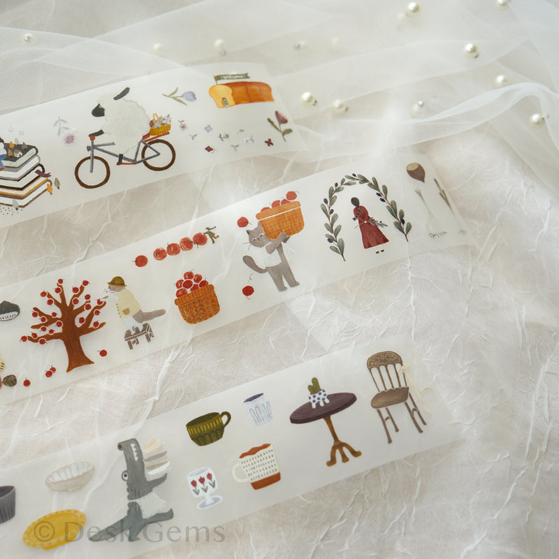 Ivy Snow Matte PET Tape - The Forest Kitchen