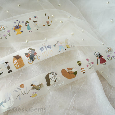 Ivy Snow Matte PET Tape - My Precious