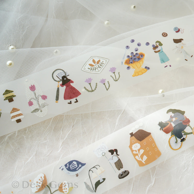 Ivy Snow Matte PET Tape - My Precious