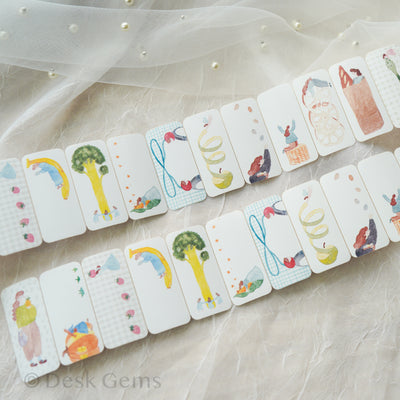 Ivy Snow Memo Sticker Roll - Farmer's Market