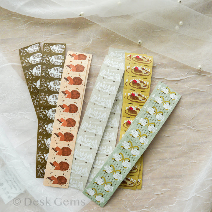 Ivy Snow Sealing Stickers