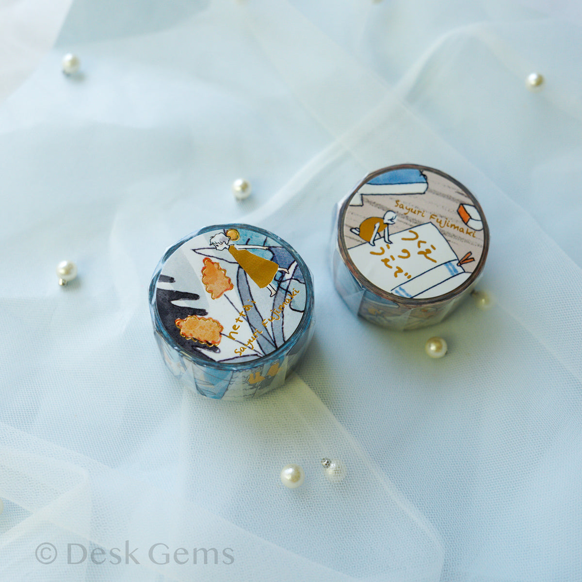 Cozyca x Saguri Fujimaki Washi Tape (New Sept 2025)