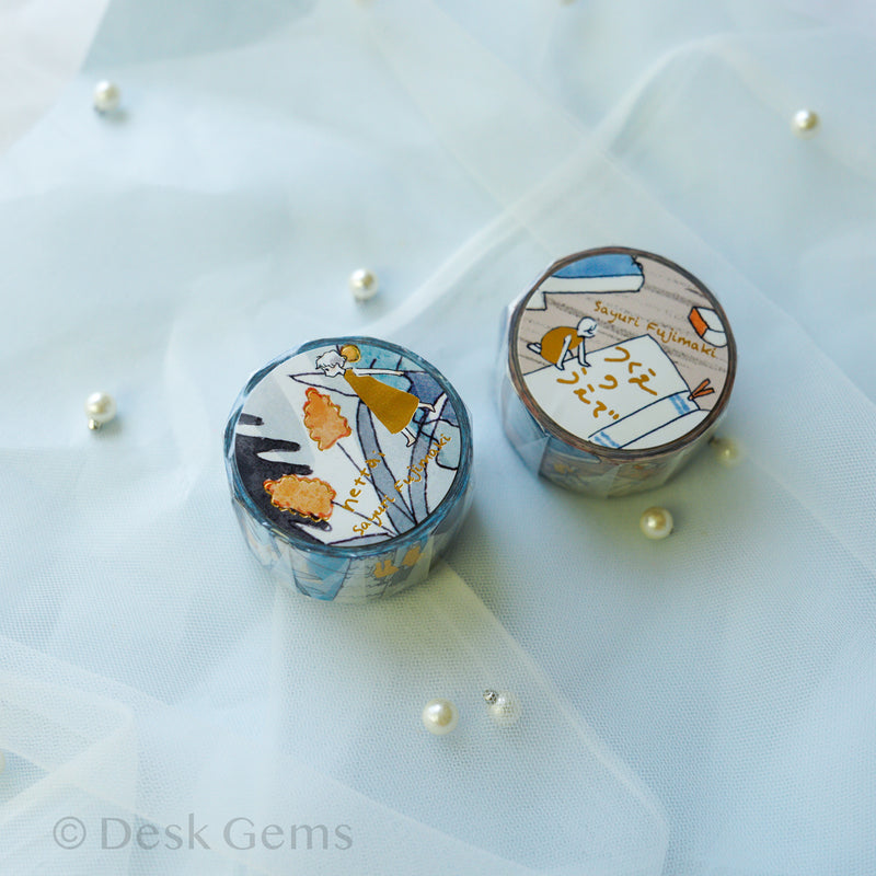 Cozyca x Saguri Fujimaki Washi Tape (New Sept 2025)