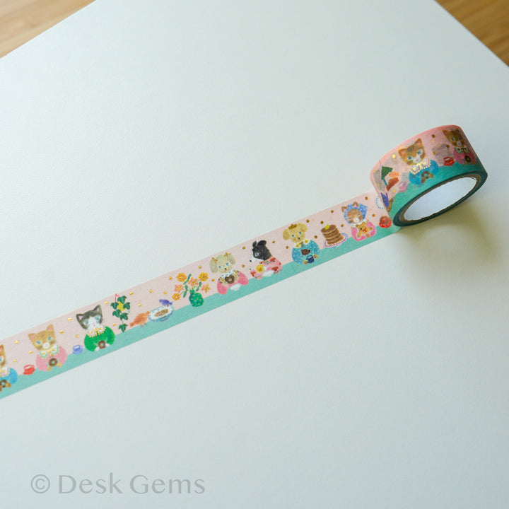 Cozyca x Aiko Fukawa Washi Tape (New Sept 2025) - Snack Time