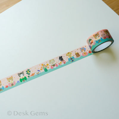 Cozyca x Aiko Fukawa Washi Tape (New Sept 2025) - Snack Time