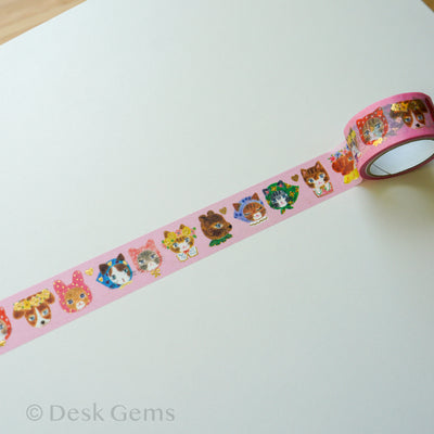 Cozyca x Aiko Fukawa Washi Tape (New Sept 2025) - Niko Niko