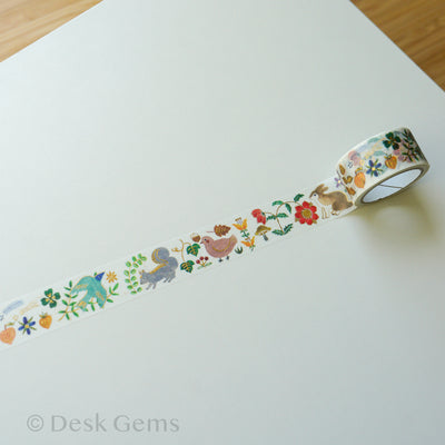 Cozyca x Aiko Fukawa Washi Tape (New Sept 2025) - Grass