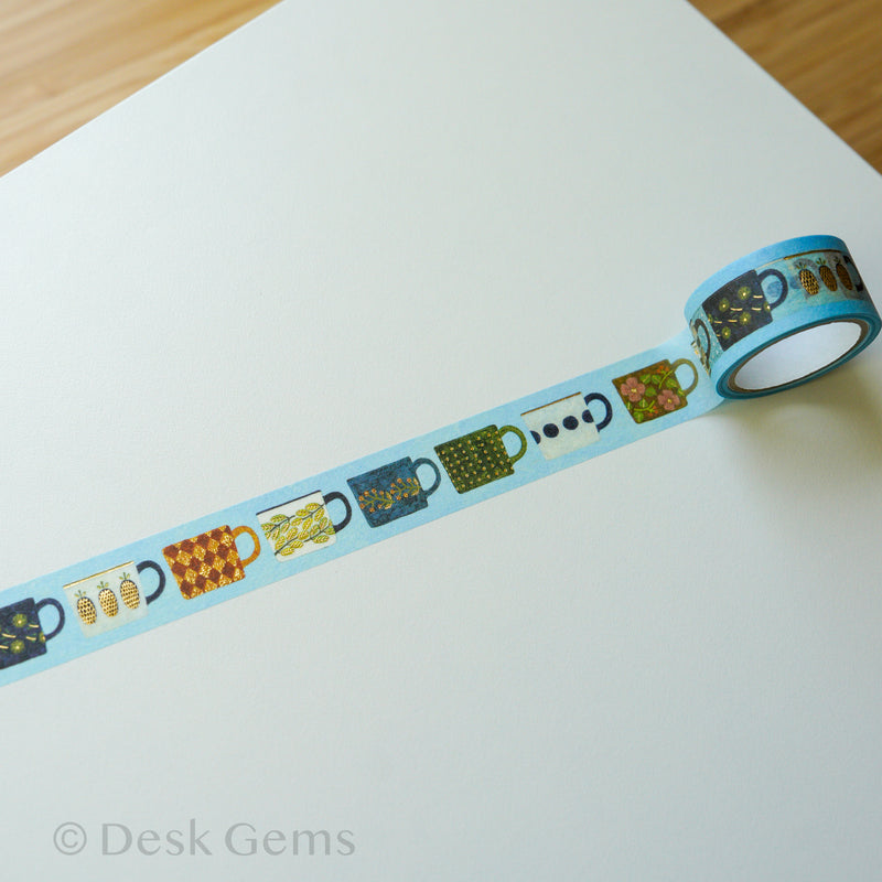 Cozyca x Midori Asano Washi Tape (New Sept 2025) - My Favorite Mugs