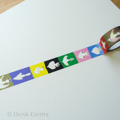 Cozyca x Subikiawa Washi Tape (New Sept 2025) - Rooms