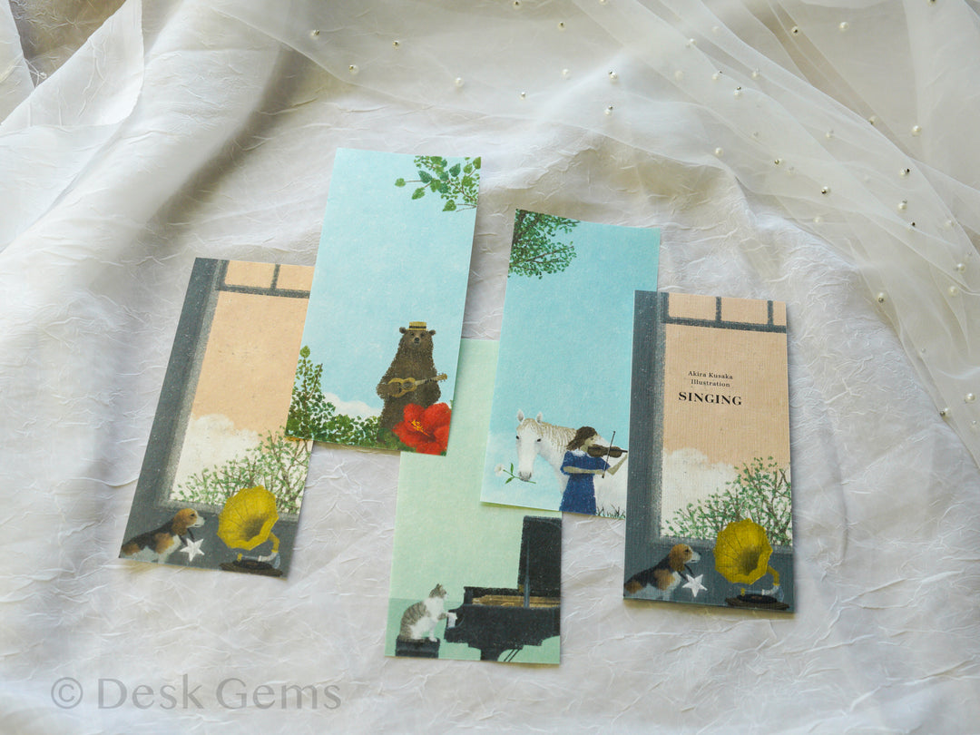 Cozyca x Akira Kusaka Letter Pad (New Sept 2025) - Singing