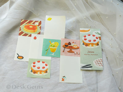 Cozyca x Mariko Fukuoka Letter Pad (New Sept 2025) - Sweets
