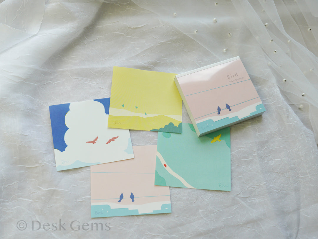 Cozyca x Taku Bannai Memo Pad (New Sept 2025) - Bird