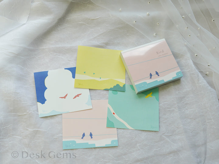 Cozyca x Taku Bannai Memo Pad (New Sept 2025) - Bird