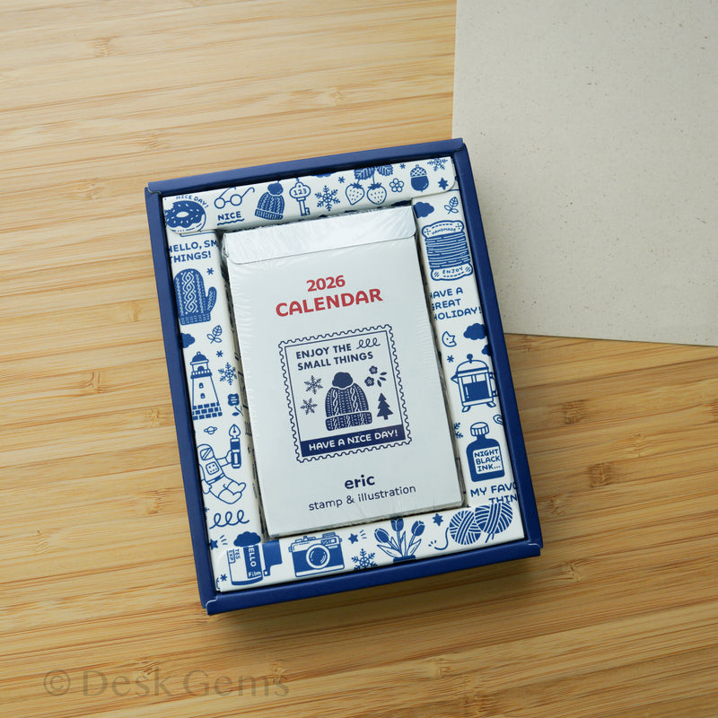 Eric Small Things x Shinnippon 2-way Calendar (Tear-off Type) 2026
