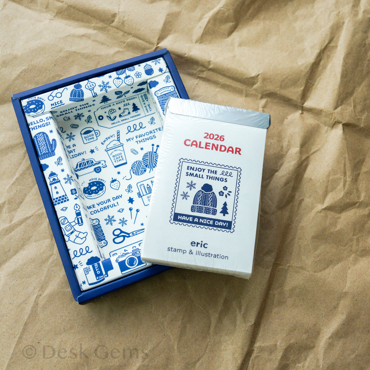 Eric Small Things x Shinnippon 2-way Calendar (Tear-off Type) 2026