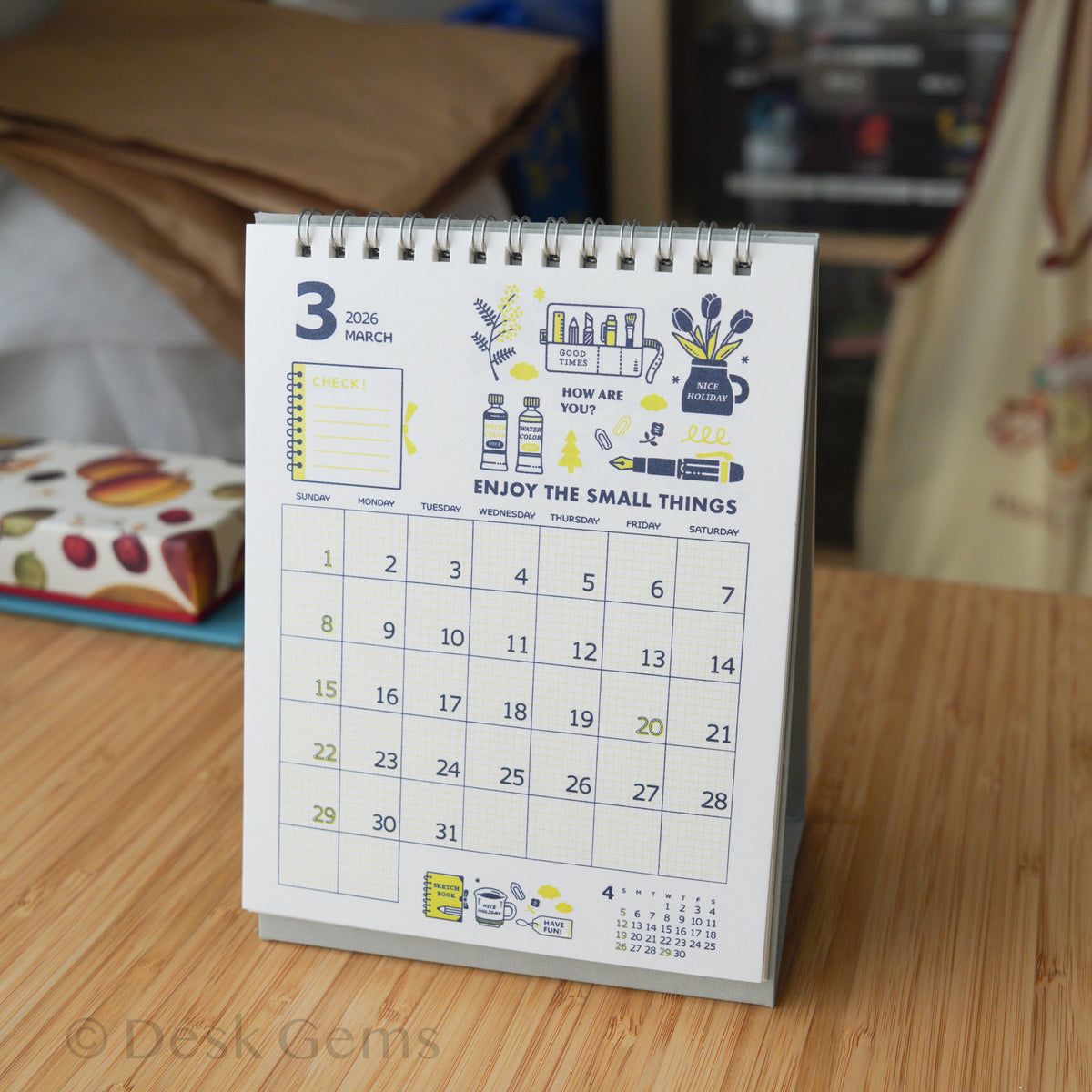 Eric Small Things x Shinnippon Desk Calendar 2026