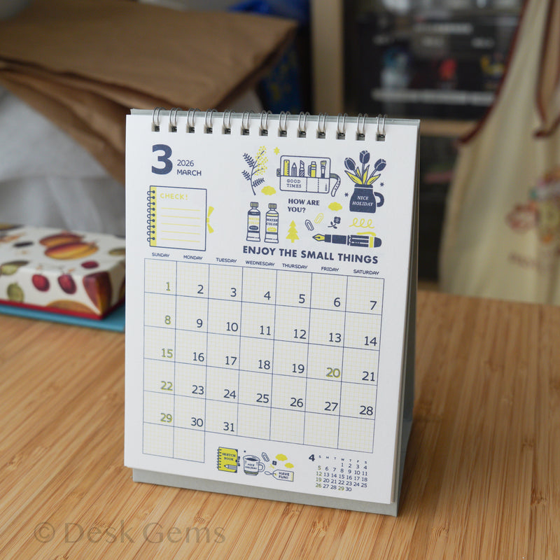 Eric Small Things x Shinnippon Desk Calendar 2026