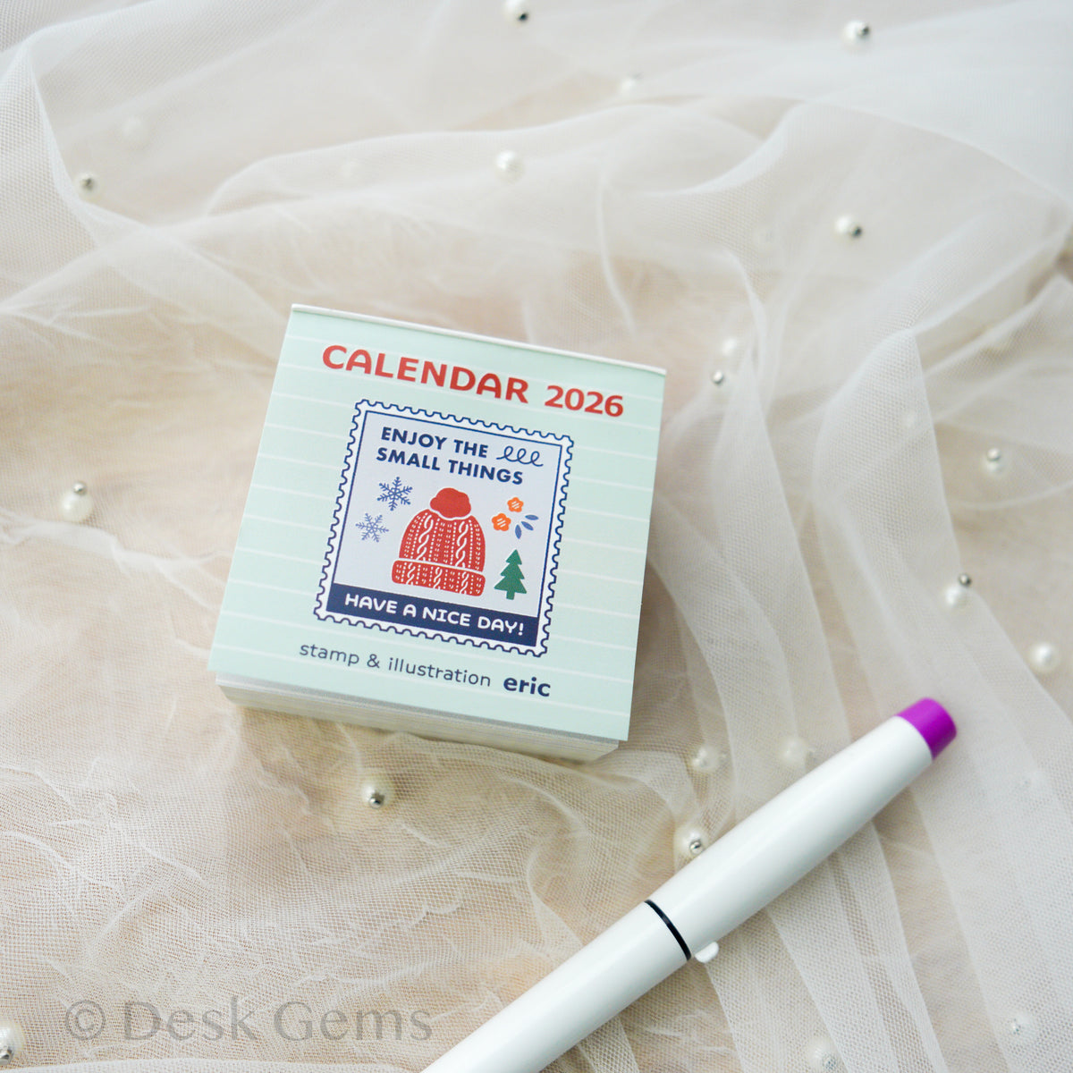 Eric Small Things x Shinnippon Mini Daily Calendar 2026