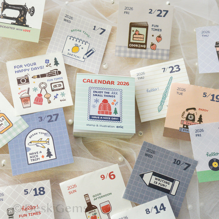 Eric Small Things x Shinnippon Mini Daily Calendar 2026