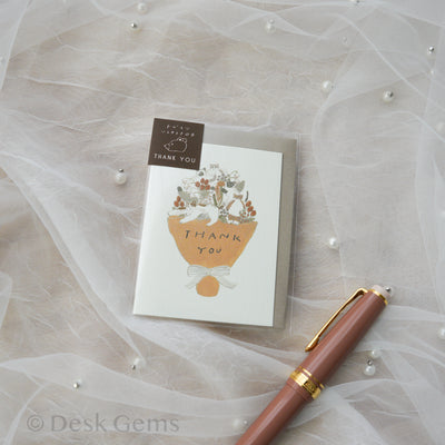 Tobimatsu Shoichiro Mini Thank You Card