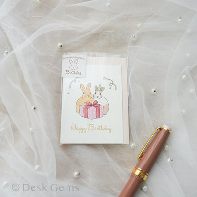 Shinako Moriyama Mini Birthday Card