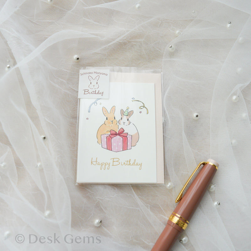Shinako Moriyama Mini Birthday Card