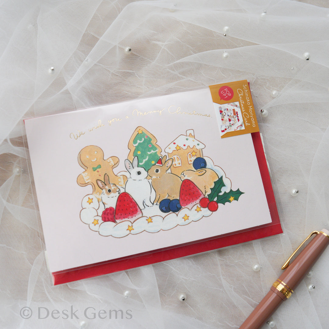 Schinako Moriyama Christmas Pop-up Card - Sweets