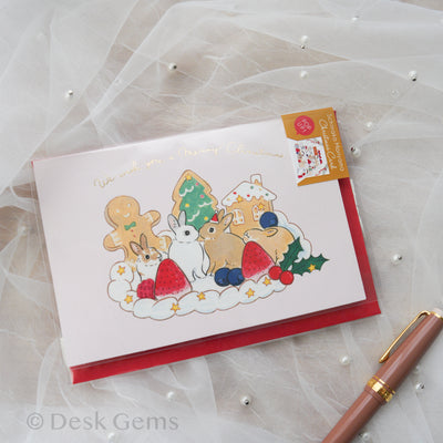 Schinako Moriyama Christmas Pop-up Card - Sweets