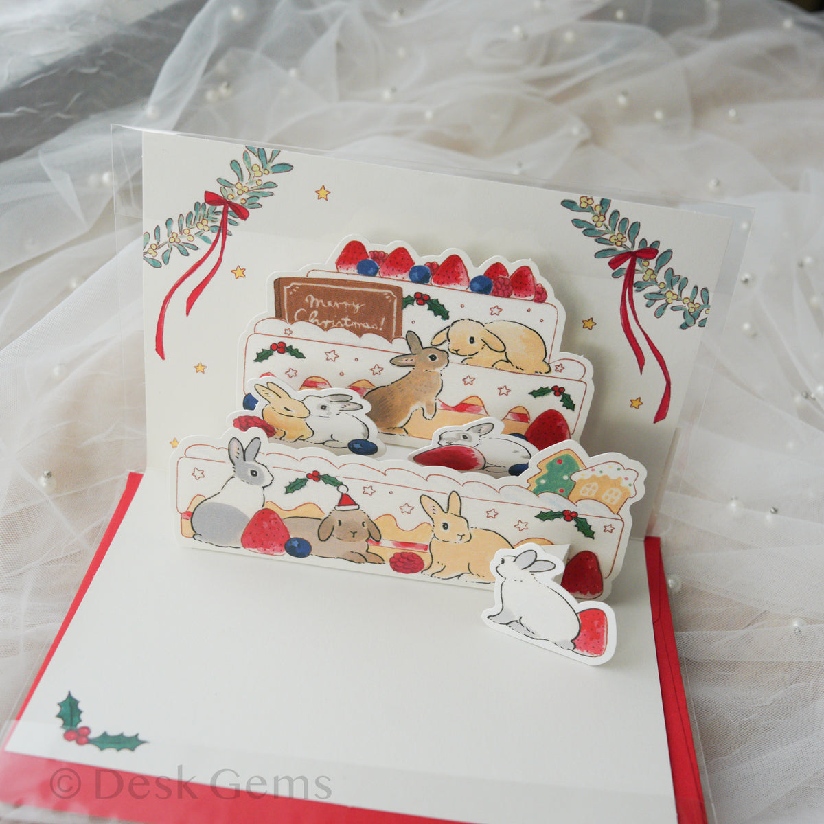 Schinako Moriyama Christmas Pop-up Card - Sweets