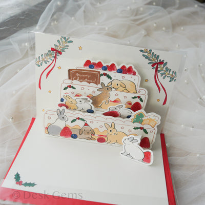 Schinako Moriyama Christmas Pop-up Card - Sweets