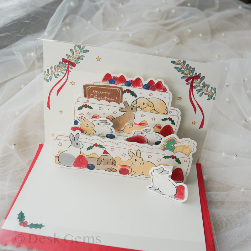 Schinako Moriyama Christmas Pop-up Card - Sweets